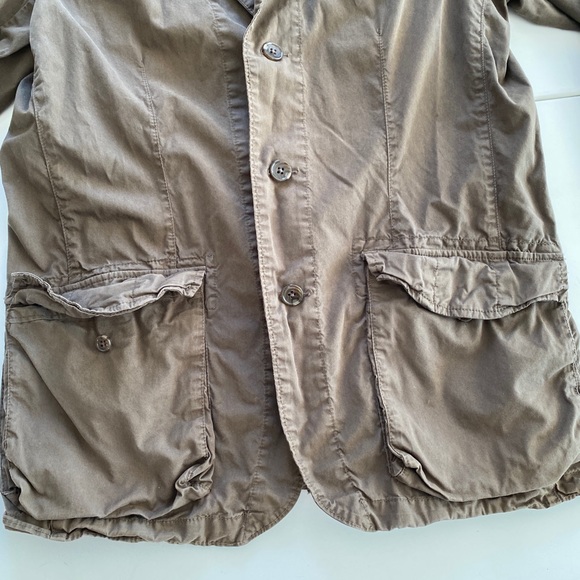 Gap Casual Washed Cotton Blazer - Picture 3 of 10